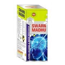 Dhanwantari Swarn Madhu Power Booster and Brain Renovator - 380 ml
