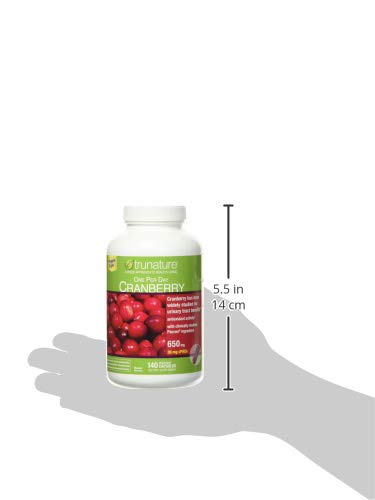 TruNature Cranberry 650 mg - 140 Vegetarian Capsules - image 4