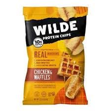 KD Chocolates Protein Chips Chicken Waffles Gluten Free - 4 Count - image 2