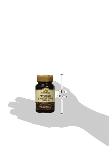 Windmill Vitamin K2 MK7 with Vitamin D3 - 60 Tablets - image 4