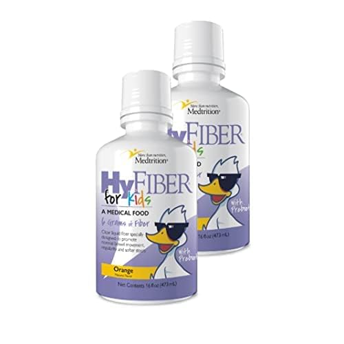 Medtrition HyFiber Liquid Fiber for Kids in Only One Tablespoon