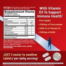 Leader Advanced Glucosamine Chondroitin Plus MSM - 90 Caplets - image 3