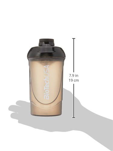 BioTechUSA Wave Shaker Bottle 600 ml - Black - image 3