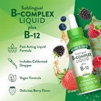 Nature's Truth Sublingual B Complex Liquid Plus B-12 - 2 fl oz (Pack of 2) - image 6