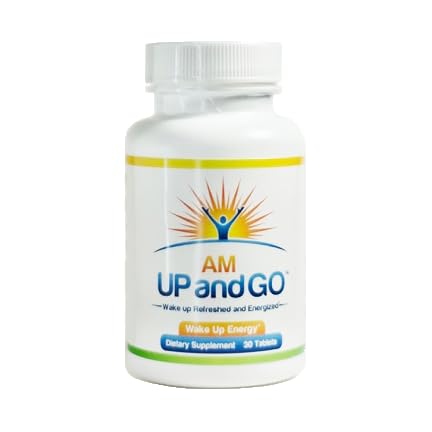 amUPandGO Natural Delayed Release Caffeine Tablet - 30 Tablets