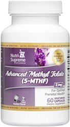 Nutri-Supreme Research Advanced Methyl Folate 5-MTHF 1 mg