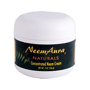 NeemAura Naturals Neem Cream with Aloe and Neem Oil - 2 Fl Oz
