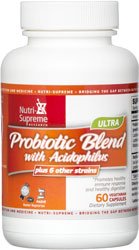 Nutri-Supreme Research Ultimate Probiotic Blend - 60 Vegetarian Capsules