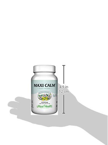 Maxi Health Stress Relief Supplement with L-Theanine - 120 Capsules - image 5