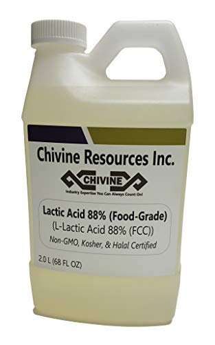 CHIVINE Lactic Acid 88% Solution Food Grade - 1 Fl Oz