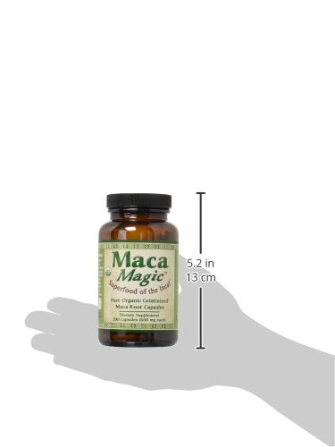 Maca Magic Organic Capsules - 200 Count - image 3