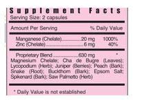 Systemic Formulas KDIR Fluidren - 60 Capsules - image 2