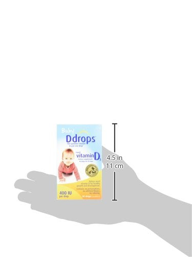 Ddrops Baby Vitamin D 400 IU Liquid - 90 Drops - image 4
