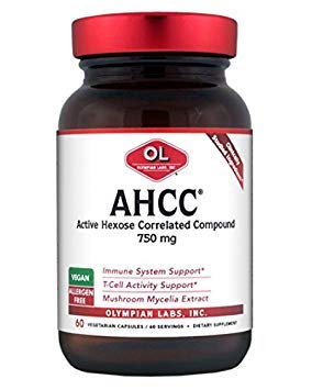 Olympian Labs AHCC 750mg Immune Support - 60 Capsules