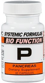 Systemic Formulas P Pancreas - 60 Capsules