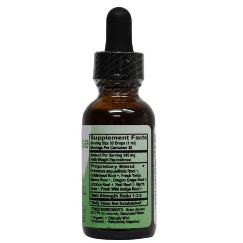 Naturverse Echinacea-Goldenseal Complex Liquid Extract - 1 Fl Oz - image 2