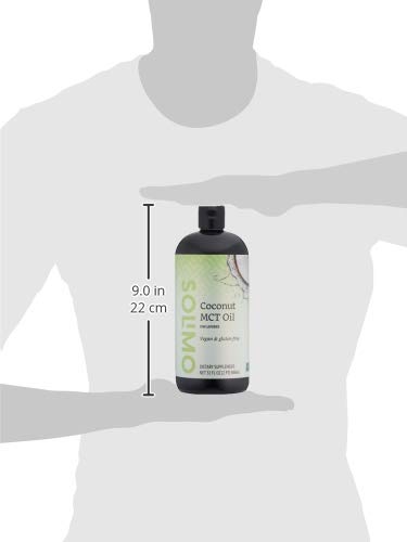 Amazon Brand Solimo MCT Liquid Coconut Oil - 32 fl oz - image 3