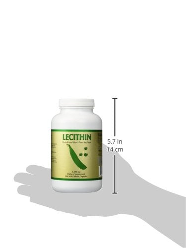 NCB Lecithin 1200 mg - 200 Softgels - image 2