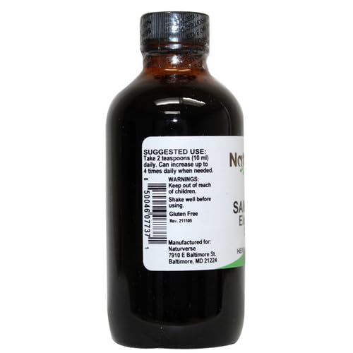 Naturverse Sambucus Elderberry Syrup Alcohol-Free - 4 Fl Oz - image 3