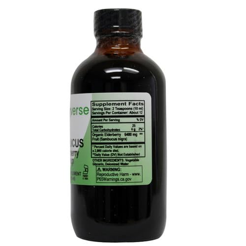 Naturverse Sambucus Elderberry Syrup Alcohol-Free - 4 Fl Oz - image 2