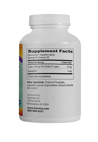MaxiVision Lutein Formula Vision Support - 90 Capsules - image 2