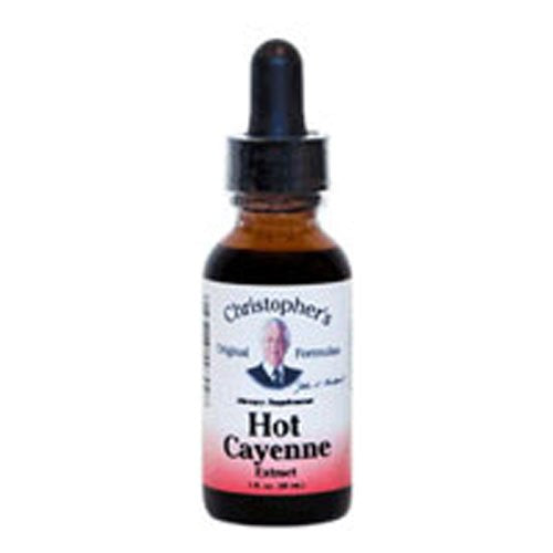 Christopher's Original Formulas Pepper Extract Hot Cayenne - 1 Fl Oz