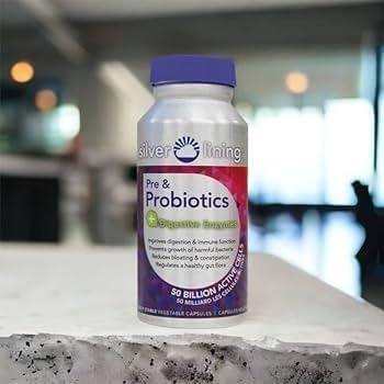 Generic Silver Lining Pre & Probiotics + Digestive Enzymes