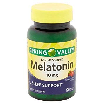 HSKLOCK Spring Valley Melatonin 10 mg Fast-Dissolve Tablets - 240 Count - image 2