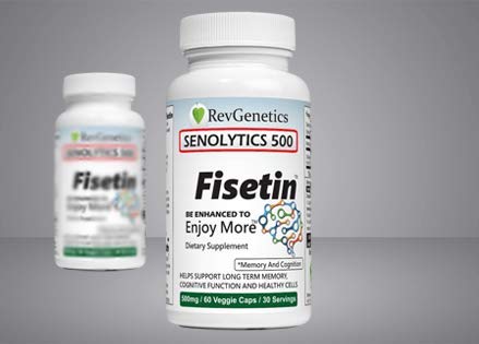 REVGENETICS SENOLYTICS 500 Fisetin 500 mg - 60 Capsules - image 5