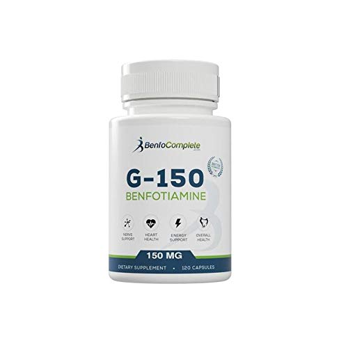 Benfotiamine, Inc. Benfotiamine 150 mg Vitamin B1 - 240 Capsules