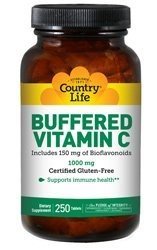 Country Life Vitamin C 1000 mg with Bioflavoronoids - 250 Tablets