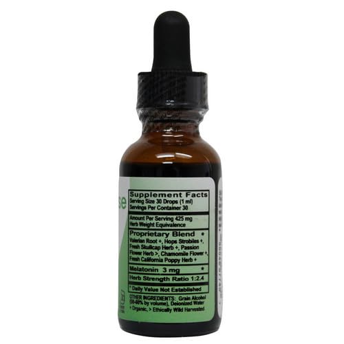 Naturverse Sleep with Valerian and Melatonin Liquid Extract - 1 Fl Oz - image 2