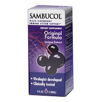 Sambucol Black Elderberry Immune System Support - 7.8 oz Liquid