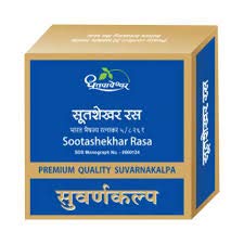 Dhootapapeshwar Sootshekhar Rasa Ayurvedic Tablets - 30 Count