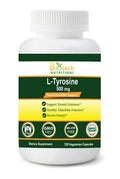 Biotech Nutritions L-Tyrosine 500 mg - 120 Vegetarian Capsules