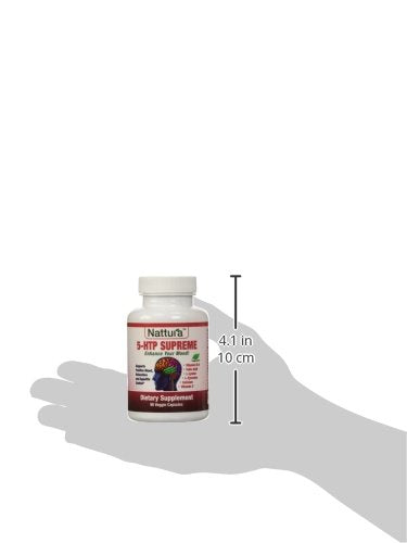 Nattura 5-HTP Supreme Capsules for Mood & Relaxation - 90 Capsules - image 5