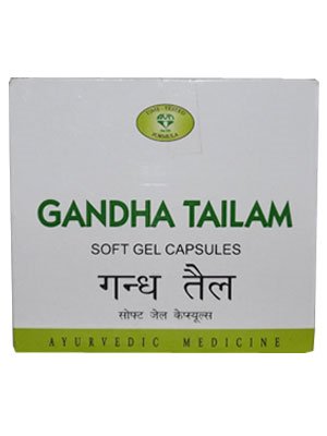 AVN Ayurveda Formulations Gandha Tailam Softgels - 100 Capsules
