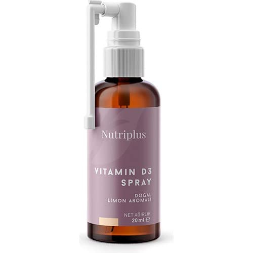 FARMASi Nutriplus Vitamin D3 Spray Lemon Flavored - 0.7 fl oz