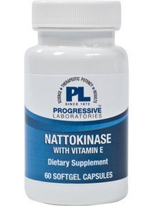Progressive Laboratories Nattokinase Plus - 60 Capsules