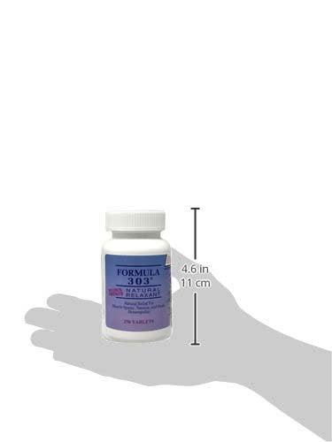 Dee Cee Labs Formula 303 Maximum Strength Relaxant Tablets - 250 Tablets - image 3