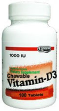 Landau Kosher Chewable Vitamin D3 1000 IU - 100 Chewables
