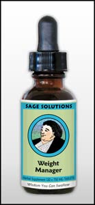 Generic Kan Herb Sage Solutions Weight Manager - 4 Fl Oz