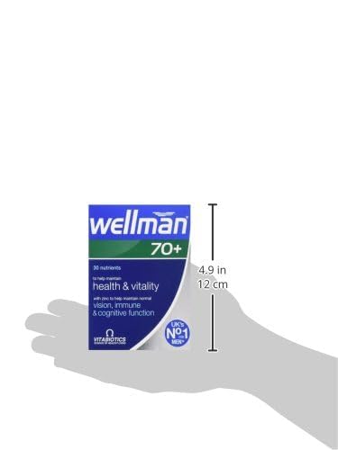 Wellman 70+ Multivitamin for Men Over 70 - 30 Tablets - image 8