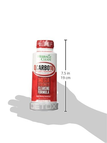 Herbal Clean Qcarbo16 Same-Day Detox Cleanse Drink (16 fl oz) - image 8