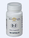 Bio-Tech Pharmacal D3 Plus Vitamin D Supplement - 60 Capsules