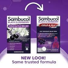 Sambucol Black Elderberry Cold and Flu Relief Quick Dissolve Tablets - image 4
