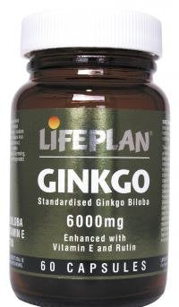 PLAN LIFE Ginkgo Biloba 120mg - 60 Capsules