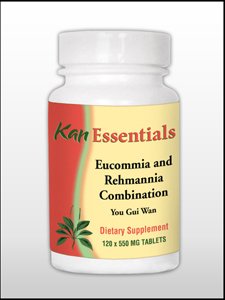 Kan Herbs Eucommia and Rehmannia Combination - 120 Tablets