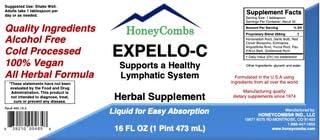 HoneyCombs Lymph Cleanse Liquid Drops - 16 Fl Oz - image 2