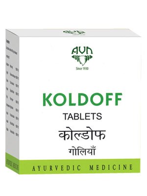 AVN Ayurveda Formulations Koldoff Tablets - 100 Count